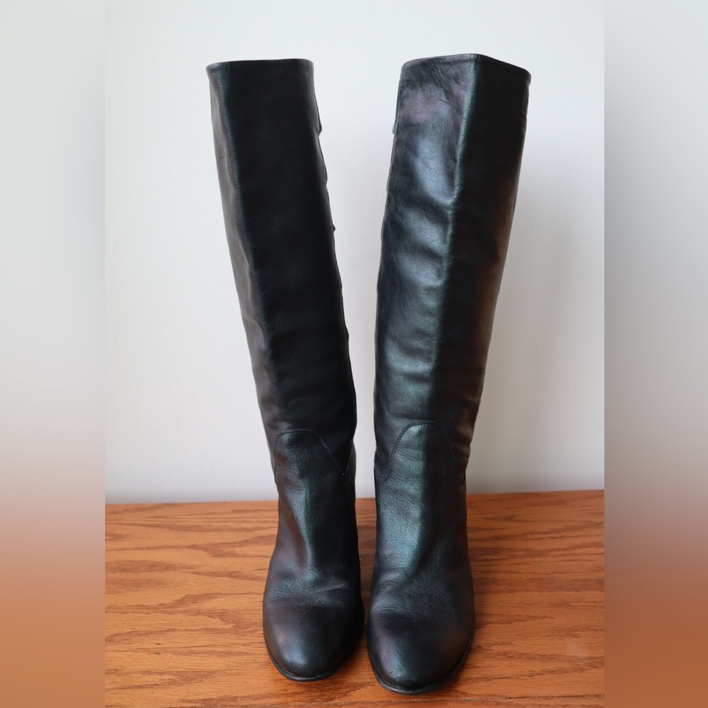Sale 🔥 Authentic Hugo Boss iridescent Leather Boots! - Picture 6 of 12